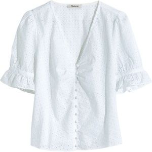 Madewell Eyelet Blouse